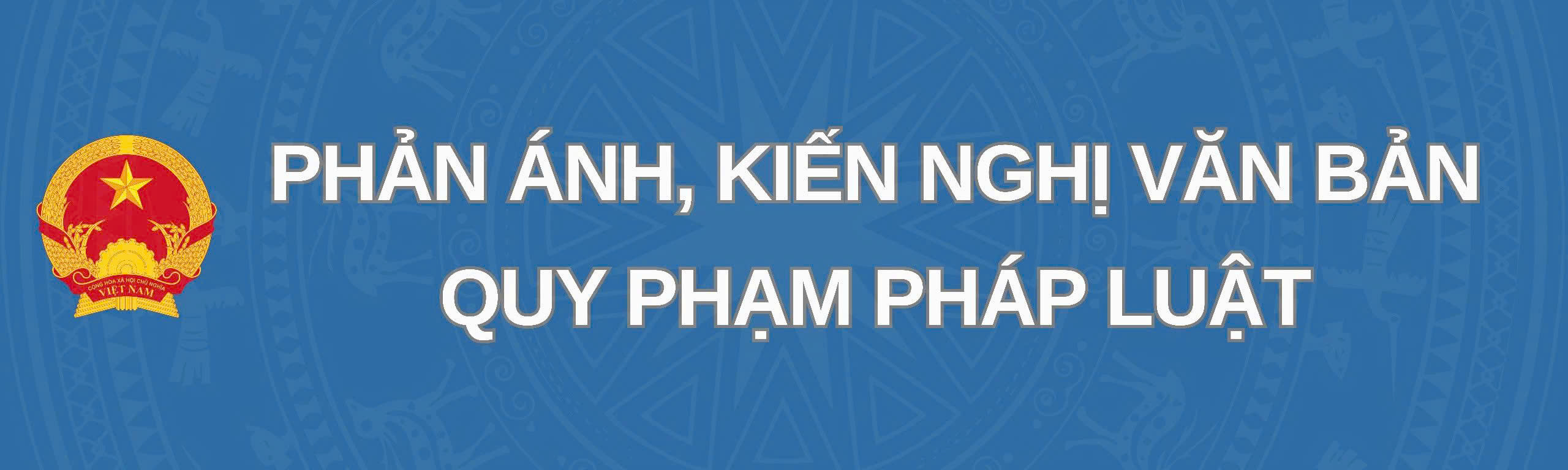Phán ánh kiến nghị